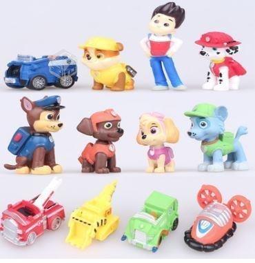 Set 12 Figuras de Patrulla Canina