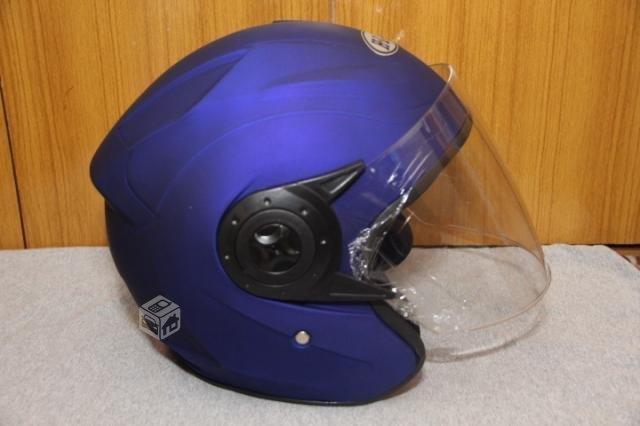 Casco para moto tipo aviación. Nuevos