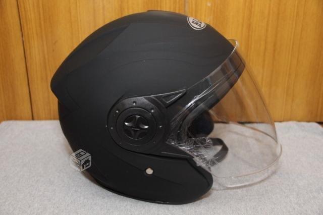 Casco para moto tipo aviación. Nuevos