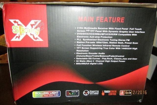 Radio universal 2 DIN HD