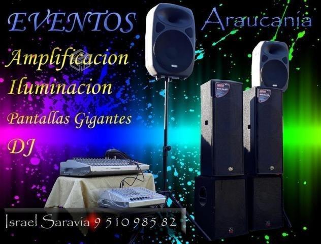 Servicios de Amplificación e iluminación de evento