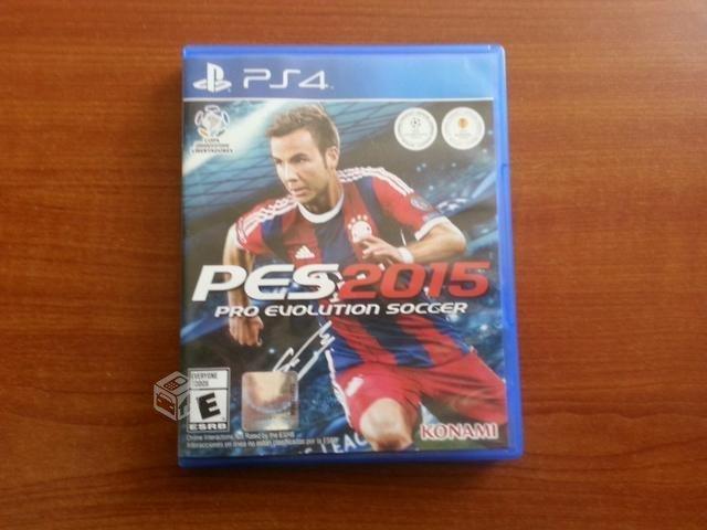 Pes 2015 playstation 4 ps4 (disco 10/10)