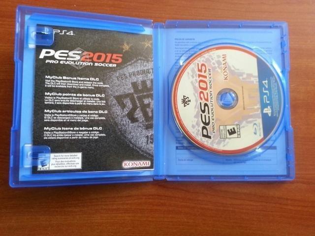 Pes 2015 playstation 4 ps4 (disco 10/10)