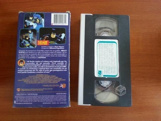 Película vhs batman animada