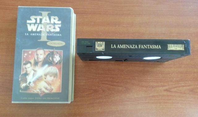 Pelicula vhs star wars episodio 1 (audio latino)