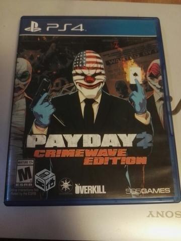 Pay day 2 ps4 nuevo