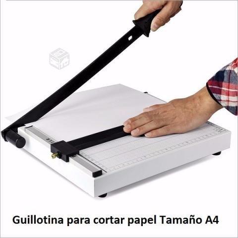 Guillotina para cortar papel Carta A4 (Nuevas)