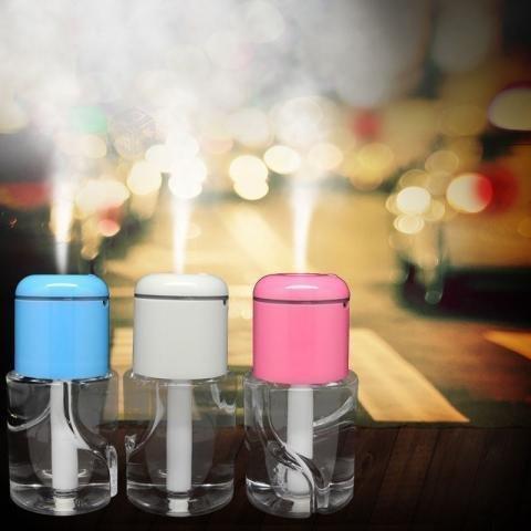 Botella Difusor Humidificador USB de Aromas y Aire