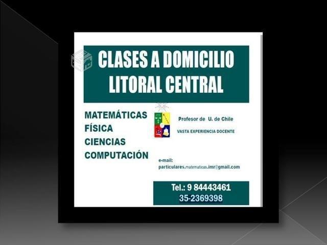 Clases a domicilio litoral central