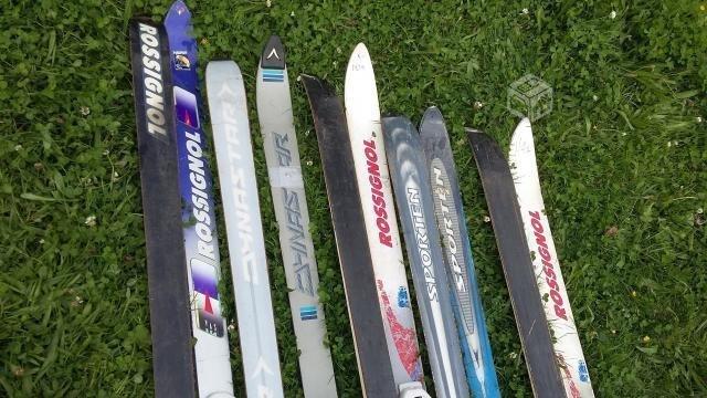 ski con fijaciones osorno