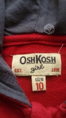 Polerón talla 10 de niña marca OSHKOSH