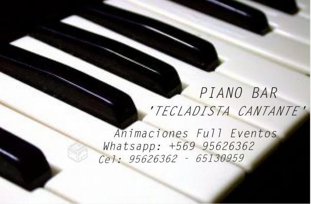 Tecladista Cantante anima fiestas a domicilio