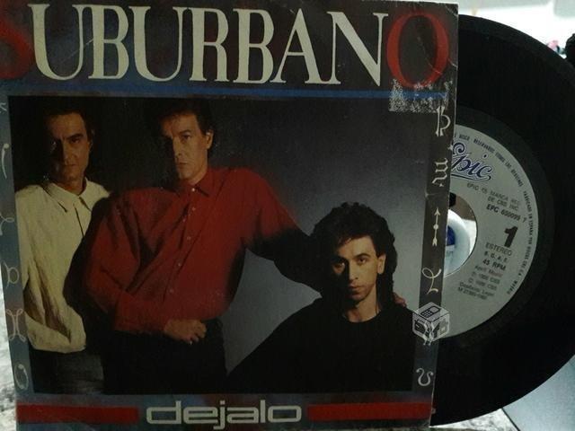 Suburbano - Dejalo vinilo single 7