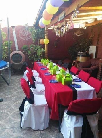 mobiliario para cumpleaños todo eventos