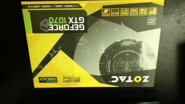 Tarjeta De Video Zotac Gtx 1070 Amp Extreme