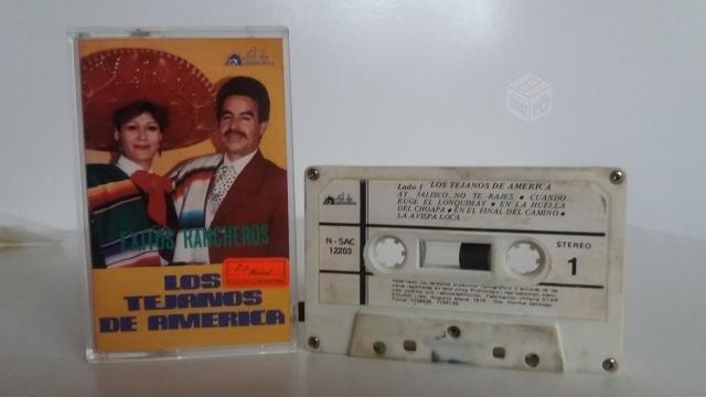 Cassettes Ranchero Los Tejanos de América
