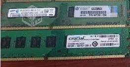 Memoria Ram Pc Crucial - Ramaxel Ddr3 4gb