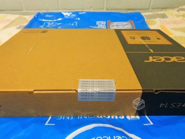 Notebook Sellado Bonito Acer Intel Celeron 4gb 500