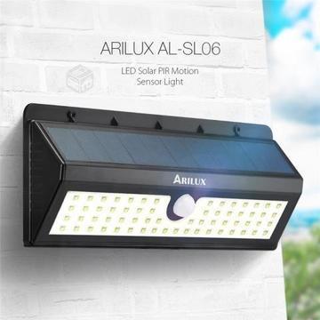 Foco Solar Para Exterior 62 Led, 800 Lum + Sensor