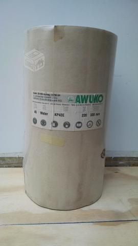 Rollo Lija Awuko 50m X 330mm (maderas, cueros,etc)