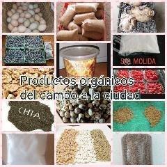 Productos organicos 100% naturales