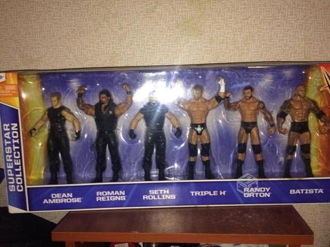 Pack The Shield vs Evolution WWE - 6 Figuras