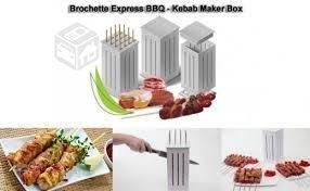 Maquina para hacer brochetas