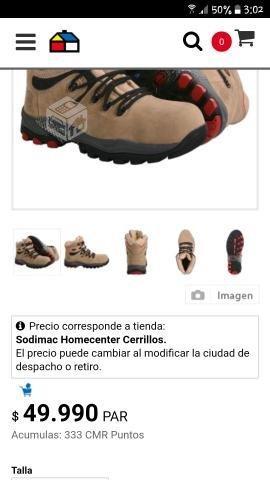 Zapatos de Seguridad Usados Hombre