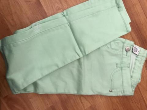Pantalon verde agua