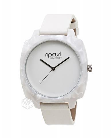 Reloj Rip Curl Blanco 100 Metros Wr
