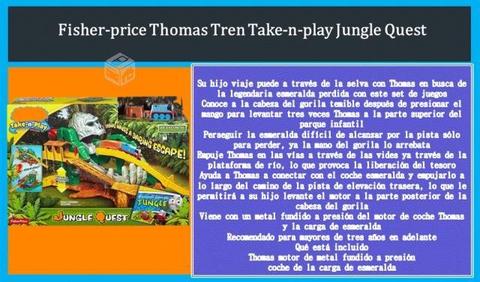 Fisher-price Thomas Tren Take-n-play Jungle Quest