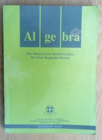 ALGEBRA 2da Edicion 2008 U. DE LA FRONTERA