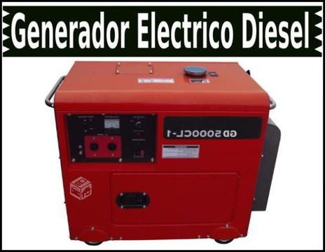 Generador electrico diesel de 6 Kva