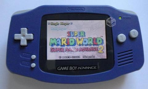 Gameboy Advance - Purple - Retroiluminadas-XBIT