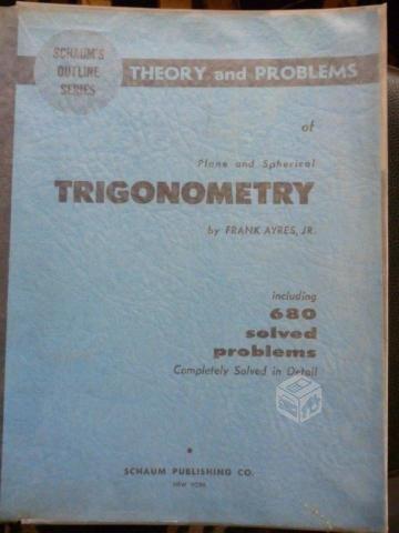 Trigonometry ( serie schaum en ingles )