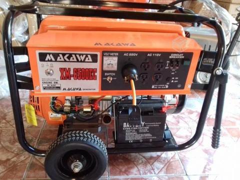 Generador eléctrico 5.5kw makawa part elect manual