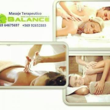 Masaje de relajación en centro kinesico balance