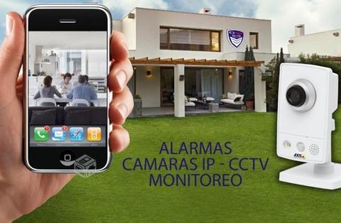 Cámaras de seguridad, Camaras IP, Alarma hogar
