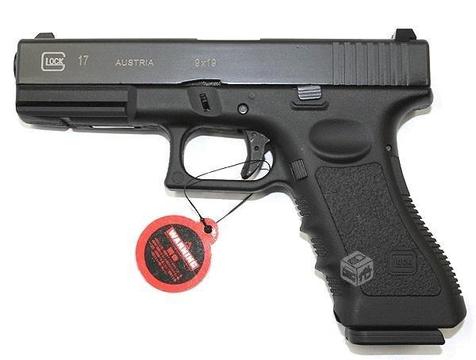 Pistola Glock 17-Blowback Greengas-Replica Airsoft