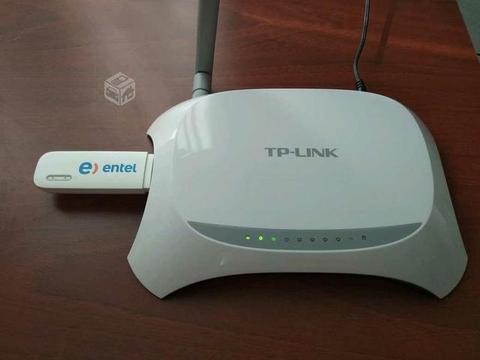 Router tplink más modem Huawei