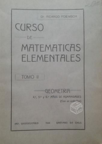 C. Matemáticas E. Tomo 2 - Geometría / R. Poenisch