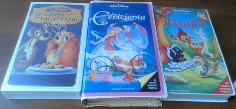 Videos VHS Cuentos Walt Disney Originales Sin Uso