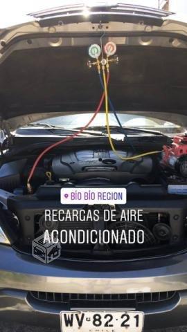 Recarga del aire acondicionado automotriz