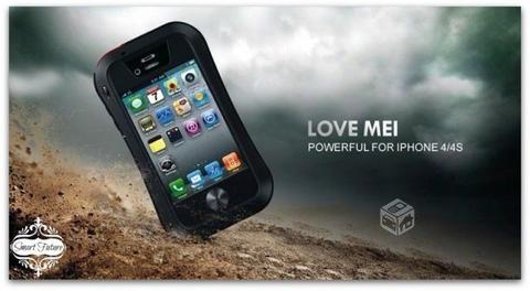 Carcasa Love Mei Armor Aluminio Para Iphone 4 4s 5