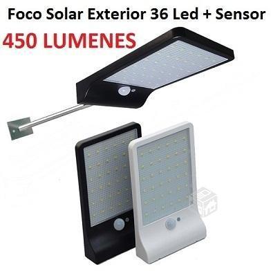 Foco Solar para Exterior 36 Led 50w Brazo Extensor