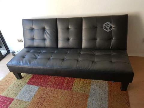 Futon Ecocuero Impecable