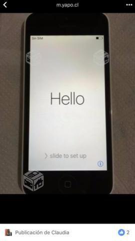 Iphone 5c 8gb Blanco Excelente Estado