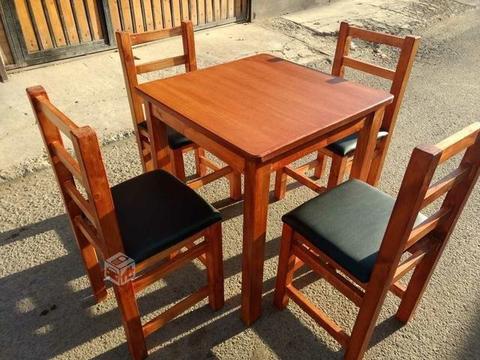 Mesas y sillas de madera a pedido para Restaurant