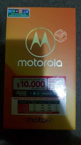 Motorola moto e5 con boleta y garantía