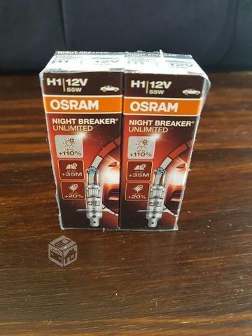 H1 Osram Night Breaker Unlimited +110%visión + Des